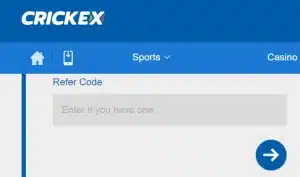 Crickex Refer Code BD 2